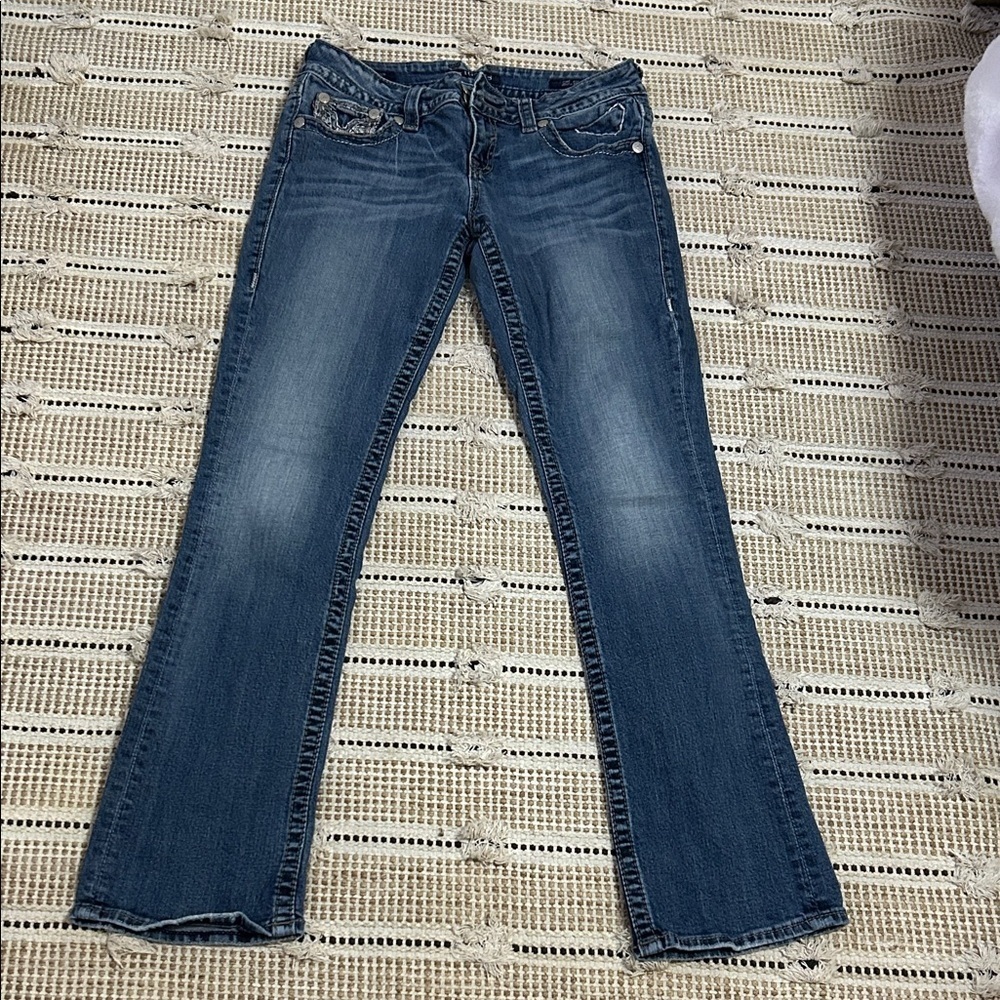 Vigoss Medium Blue Women's Boot Cut Jeans